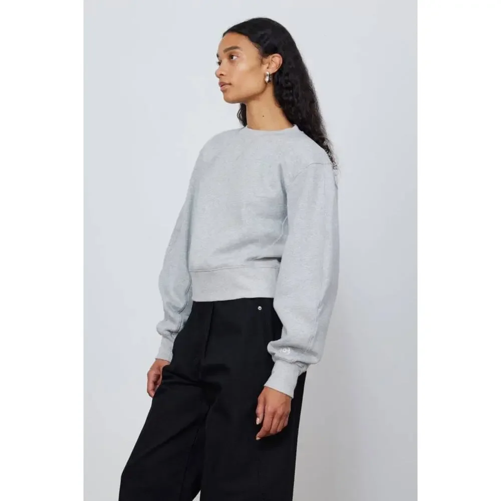 Ruadh Jura Crewneck Sweatshirt in Heather Grey M - Picture 2 of 7